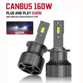 D2S Led Car Headlight D4S 160W Canbus Bulbs CSP D1S D3S D5S D8S Led 30000LM Super Bright D