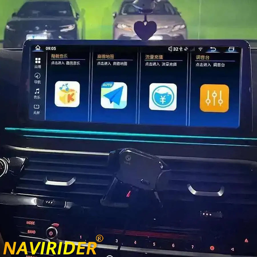 For Bmw 5 7 Series F10 F18 F11 F07 GT F01 F02 F03 F04 2009-2016 Player Display GPS Multime