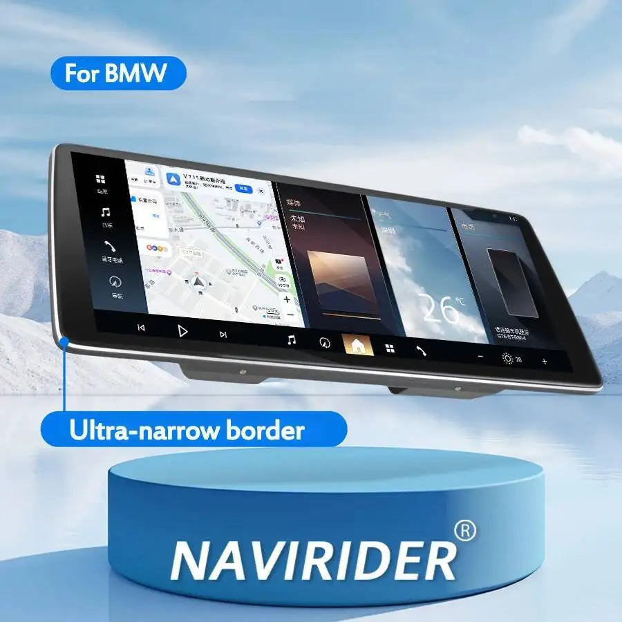 12.8“ Screen For BMW 5 Series E60 E61 E63 F10 F11 2007-2017 Multimedia Stereo GPS Navigati | AUTOKITSHOP