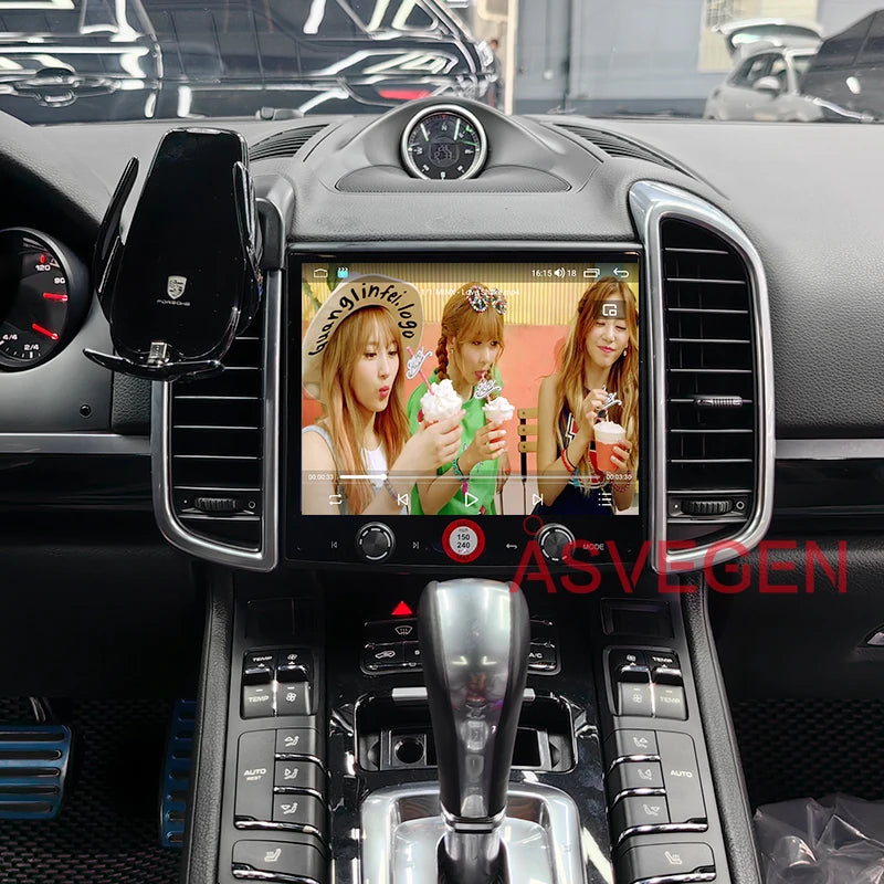 8.4" Android 14 for Porsche Cayenne 958 2010-2017 Head Unit GPS Navigation 8-Core 2K Scree