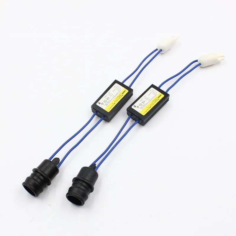 Rockeybright 501 T10 W5W Car LED Decoder T10 CANBUS LED Warning Cancellers Decoder T10 LED