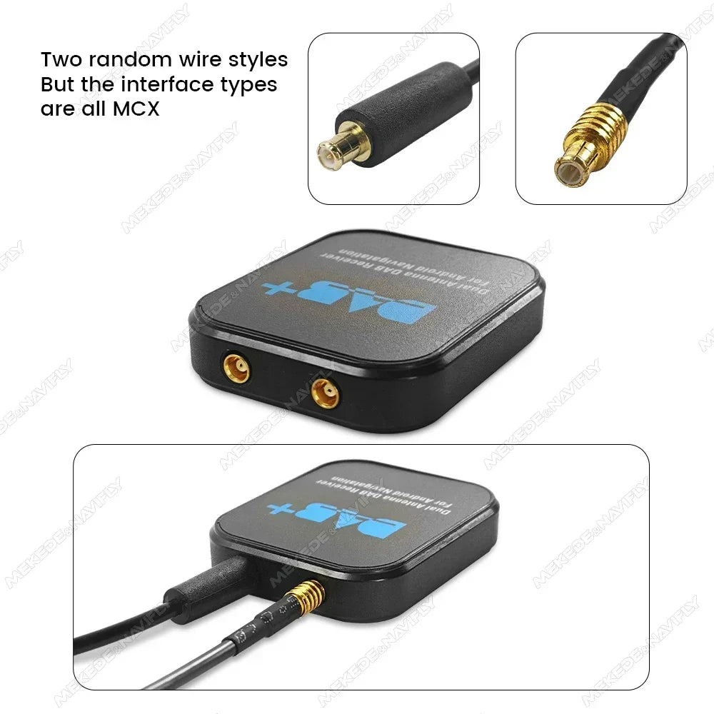 Dab Antenna Radio GPS Receiver Digital DAB+ Adapter Tuner Box Amplified for Android Car Un | AUTOKITSHOP