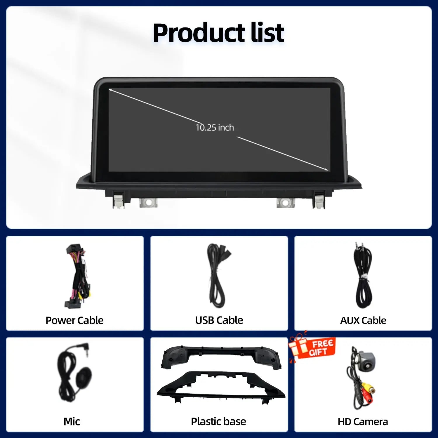 LED Interior Light Kit for Bmw F48 X1 - Canbus Error-Free Interior Bulbs