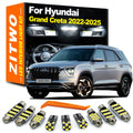 ZITWO 12Pcs Canbus Car LED Interior Light Kit For Hyundai Grand Creta 2022 2023 2024 2025 Dome M - Canbus LED Car Light