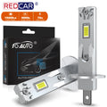 Turbo H1 H3 LED Bulb Headlight Bulbs 1: 1 Fanless Mini 70W 15000LM CSP Fanless Auto Diode