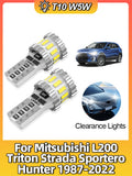 T10 Led Car Interior Bulb W5W Clearance Lamps For Mitsubishi L200 Triton Strada Sportero H