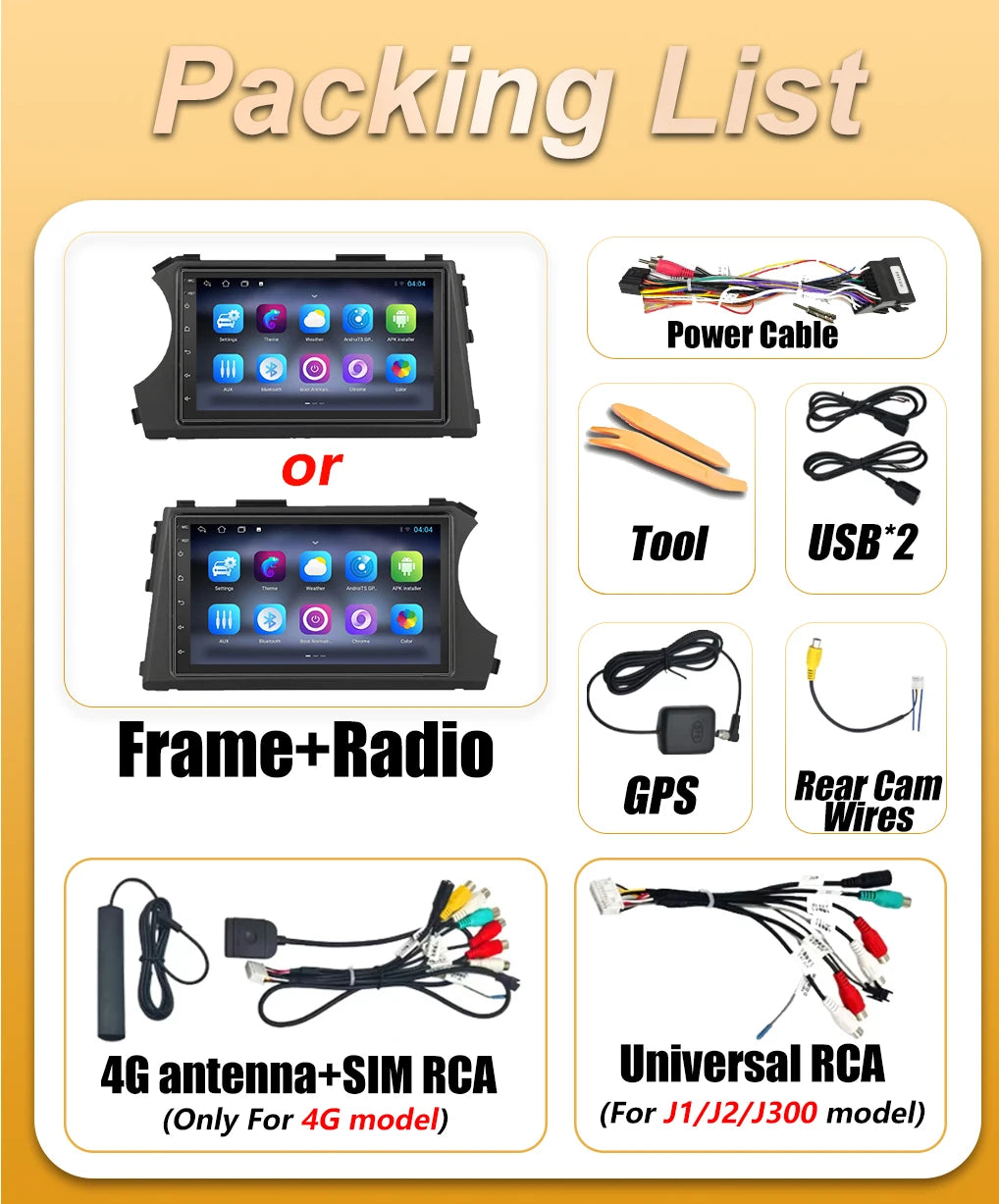 Android 16 Carplay For SsangYong Kyron Actyon 2005 2006 2007 - 2013 Video 5G Wifi Multimed | AUTOKITSHOP