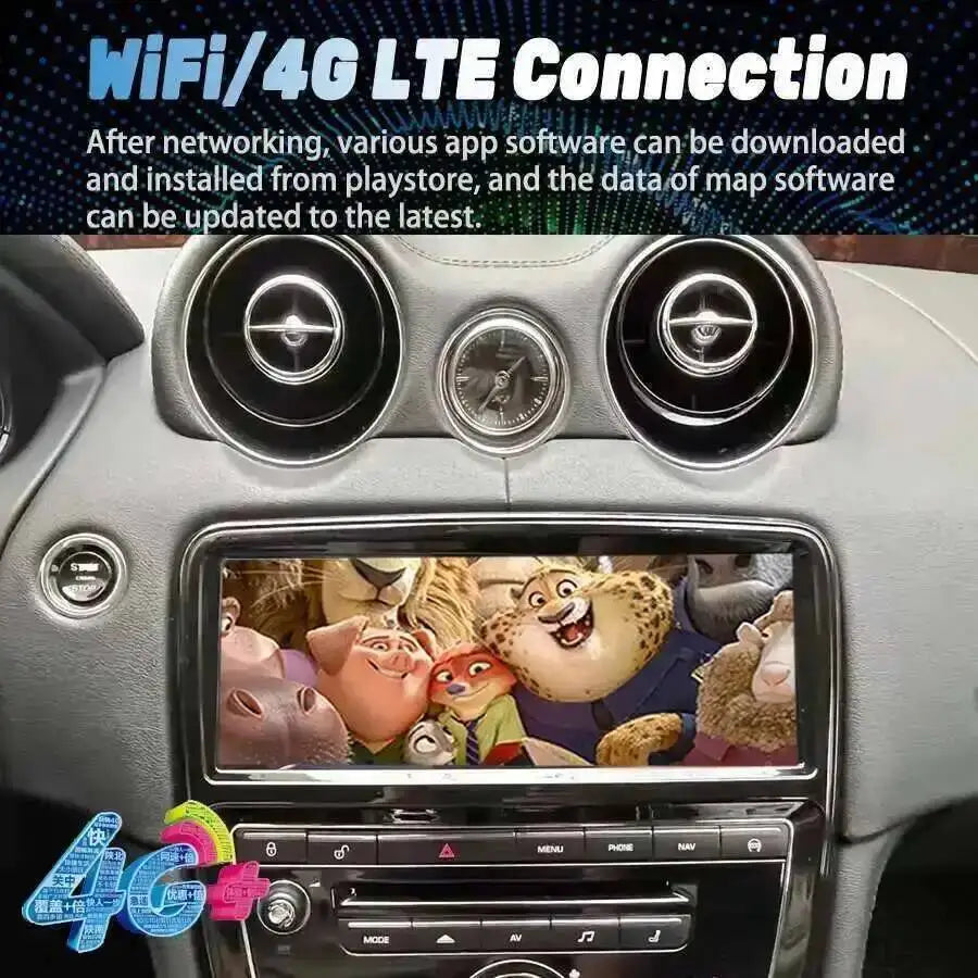 For Jaguar XJ XJL 2011-2015 Car Radio Auto Stereo Wireless Carplay GPS Navigation Multimed