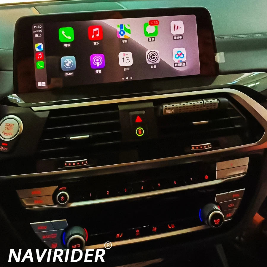 Car Multimedia Video Player Stereo For BMW X3 X4 G01 G02 2018-2022 EVO 12.3inch Android14