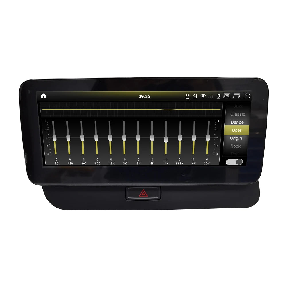 10.25 Carplay Android 13 For Audi Q5 2009-2015 Car GPS Navigation Multimedia Player Car St