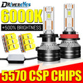 4300K 8000K H7 H11 LED Car Headlight Canbus H1 H4 9005 9006 HB3 HB4 9012 HIR2 H9 H8 6000K