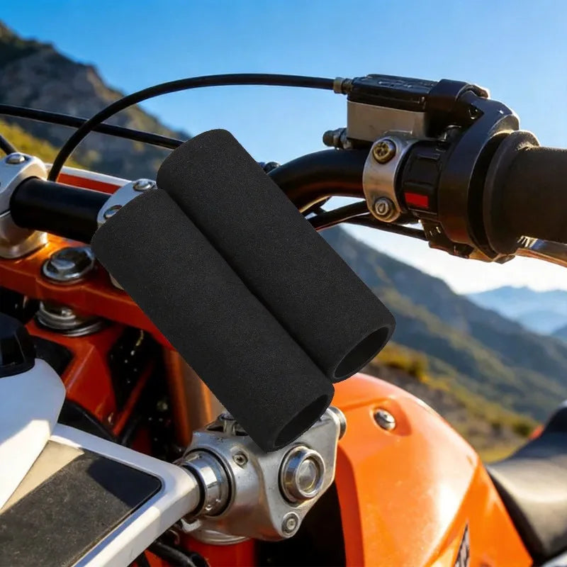 Sponge Gloves Lever Cover Universal Motorcycle Foam Hand Grips Motorcycle Handlebar Sponge Glove - Automotive LED Light