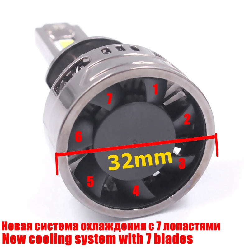 140W X5P H7 Car LED Headlight Bulb Fog Light Canbus 6000k HB3 9005 H11 Auto LED Headlamp H