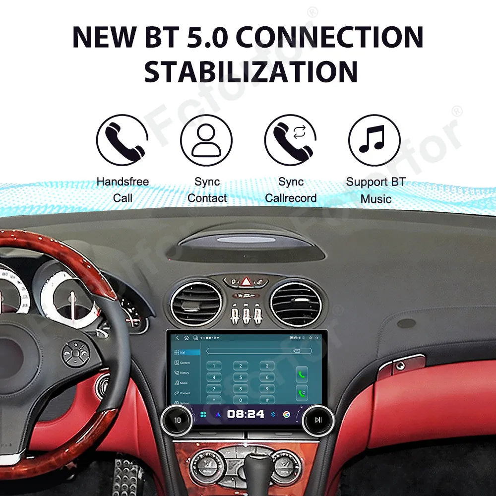 High-end 11.5 Inch Wireless Carplay HD Screen Android 15 GPS Navi Multimedia Car Stereo He