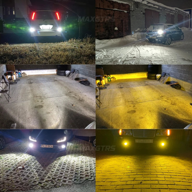 Car LED Reverse Backup Lights Blubs for Toyota COROLLA CROWN YARIS AQUA Harrier NAOH PRIUS