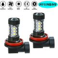 H11 LED Car Fog Lights Bulbs DRL 9005 H8 H9 H16 6000K White Motorcycle Headlight High Low