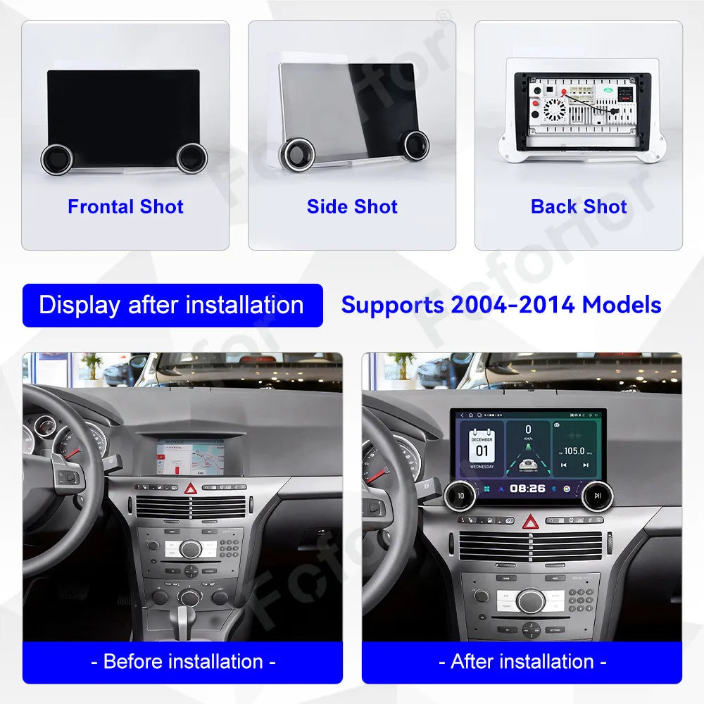 High Performance 11.5 Inch Android 15 Ultra Clear HD Screen Wireless CarPlay GPS Navi Car