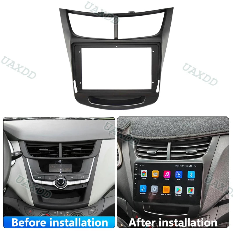 For CHEVROLET 2009-2016 SAIL 9INCH Car GPS player Radio Android stereo Harness screens nav