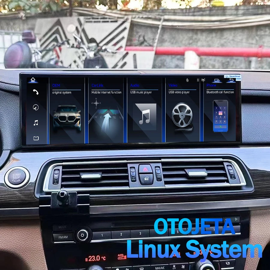 14.9inch Car Video Players Multimedia Screen For BMW 1 3 5 7 series F01 F02 F04 CCC CIC Ca | AUTOKITSHOP