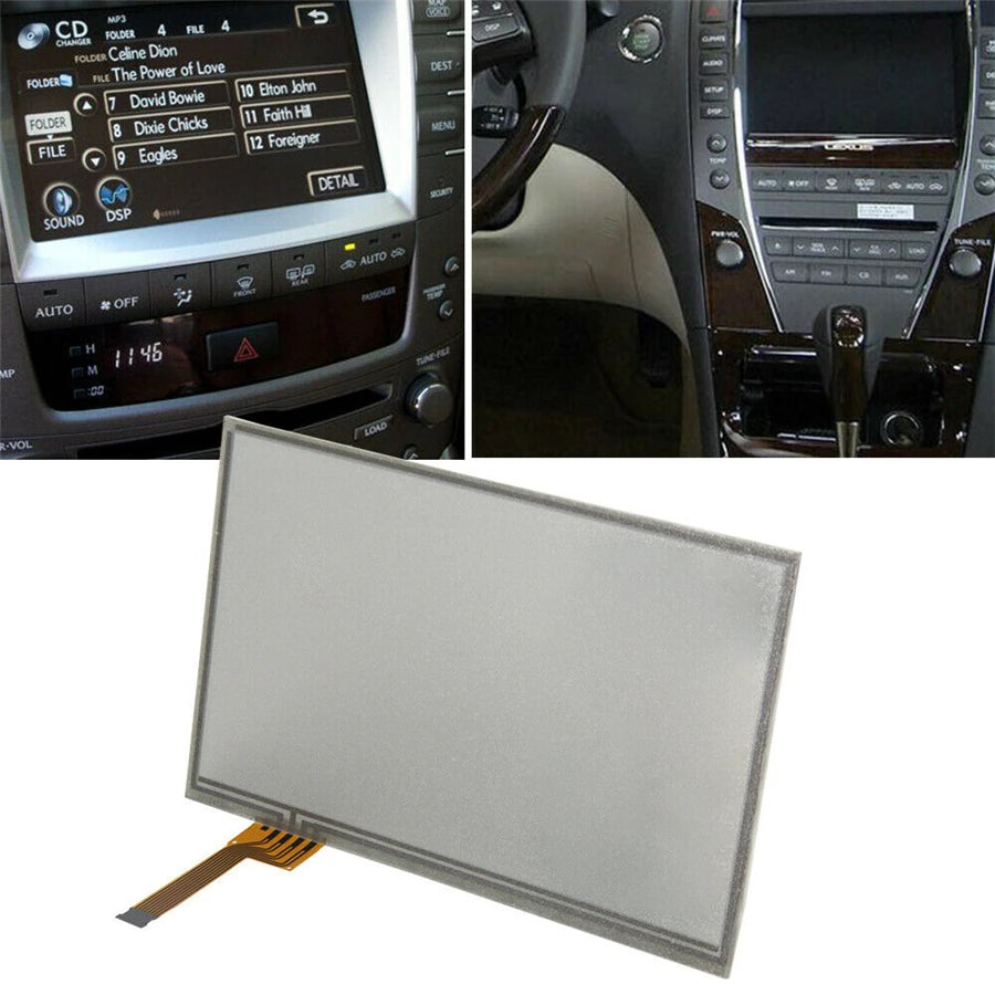 Touch Screen Glass Digitizer For 2007-2013 Lexus ES 240 350 7" Radio GPS Nav