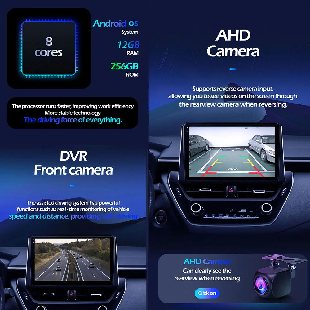 For Iveco Daily 2013 2014 2015 2016 2017- 2021 Android 16 WIFI+4G 360 Camera Carplay Auto