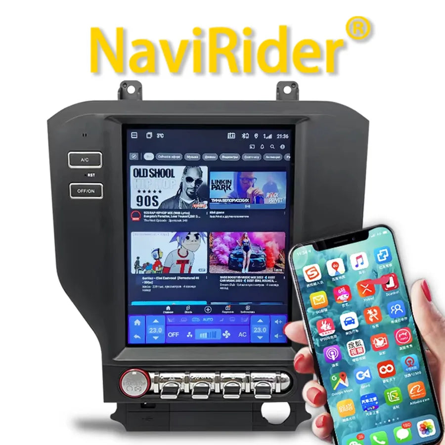 9.7inch Screen For Ford Mustang 2015 2016 2020 Android 15 Navigation GPS Radio Stereo Mult | AUTOKITSHOP