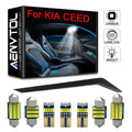 LED Interior Light Kit for Kia MK1 MK2 MK3 2006-2020 - Canbus Error-Free Interior Bulbs