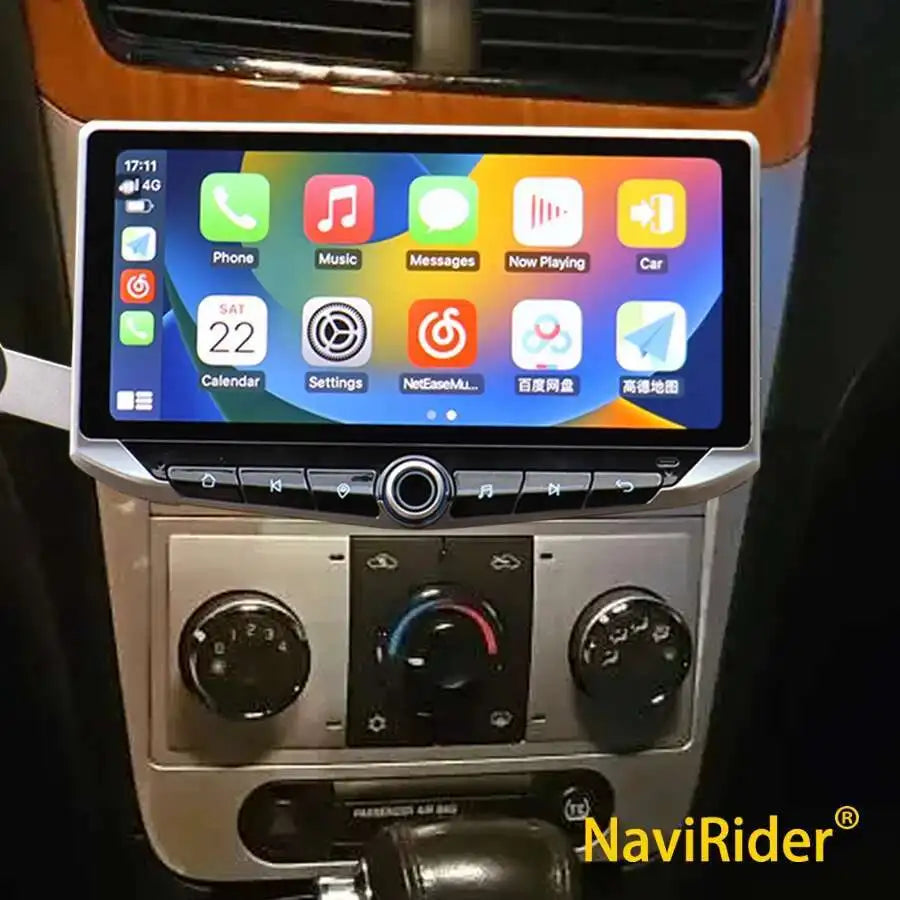 Android 14 Car Radio Screen For Chevrolet Cobalt Equinox HHR Malibu Pontiac GPS Carplay He