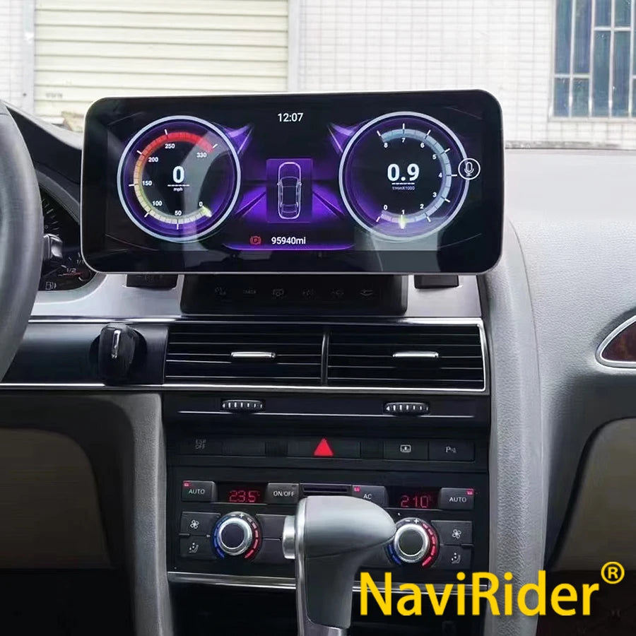 12.3" Car Radio Carplay For Audi A6 S6 Rs6 2005-2011 Android Screen Auto Stereo Multimedia