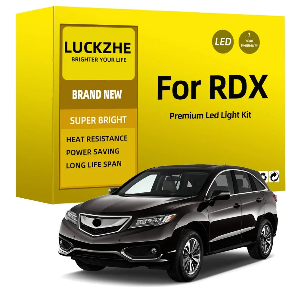 LED Interior Light Kit for Acura RDX 2007-2010 - Canbus Dome Map Door Trunk Bulbs | AUTOKITSHOP