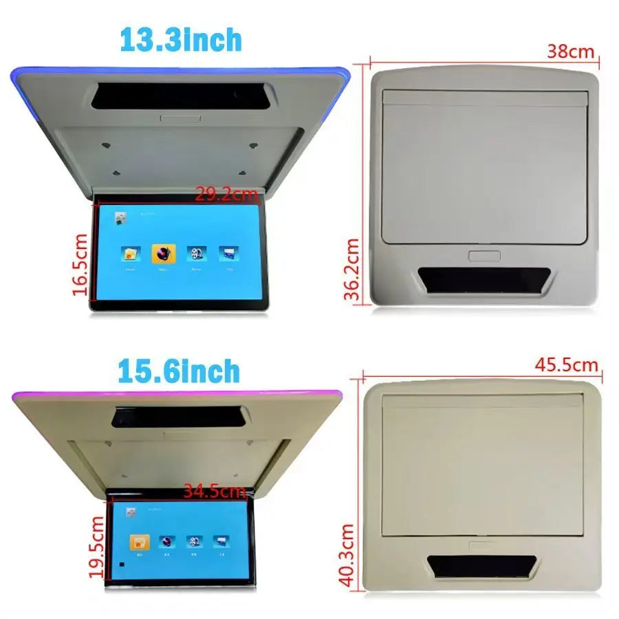 15.6inch Android 13 Roof Ceiling Monitor For Toyota Alphard 30 series CUV Screen WIFI USB