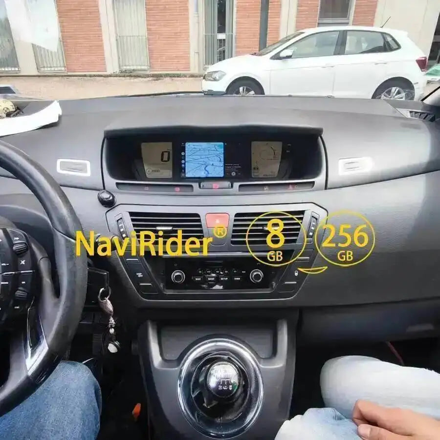 128G BT Car Radio Stereo Head Unit For Citroen C4 Picasso 2006-2013 Navi GPS Android 15 Sc