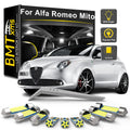 10-Piece LED Interior Light Kit for Alfa Romeo Mito 955 2008-2015 - Canbus Dome Map Door Trunk Bulbs | AUTOKITSHOP