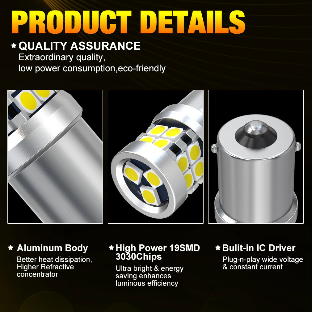 1156 BA15S P21W LED Canbus BAU15S PY21W 1157 BAY15D 5W W21W T20 W21 5W T25 LED Signal Ligh