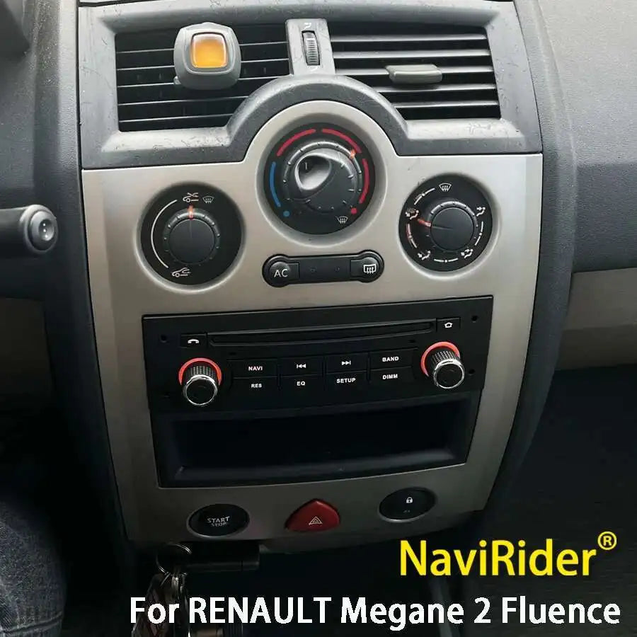 Control Panel For RENAULT Megane 2 2002-2008 For RENAULT Fluence Pane To Android Screen Ca