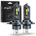 TOAUTO H4 LED Headlights Canbus High Low Beam 80000LM 160W H7 LED Canbus Car Lights Bulbs