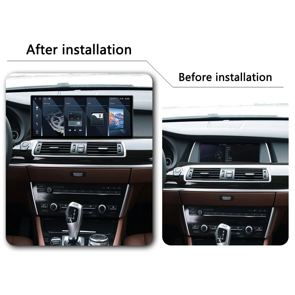 Android 14 for BMW 5 Series F07 GT 2010 - 2018 CIC NBT System Car Intelligent Accessories