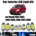 19-Piece LED Interior Light Kit for Honda Pilot - Canbus Error-Free Bulbs | AUTOKITSHOP