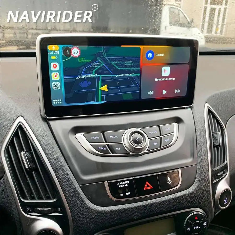 Navirider 10.25inch Android 14 Screen For Hyundai Tucson IX35 2009 - 2015 Car Radio Multim