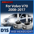 KINGSOFE 35W Xenon D1S HID Bulb 6000K Auto Light Bulb Headlight For Volvo V70 2008 2009 20