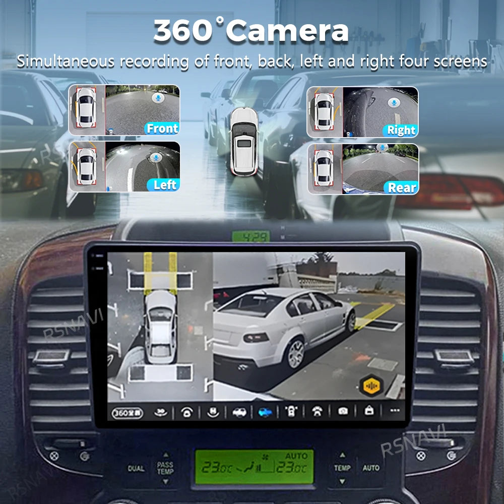 Android 16 For KIA Carnival VQ 2006 - 2014 2K QLED Android Car Radio Multimedia Video Play