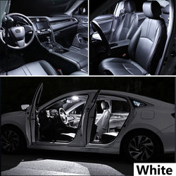 ZITWO 16Pcs Complete LED Bulb Interior Dome Map Trunk Light Kit For Volvo V70 II 2 MK2 2000 2001 2002 2003 2004 2005 2006 2007