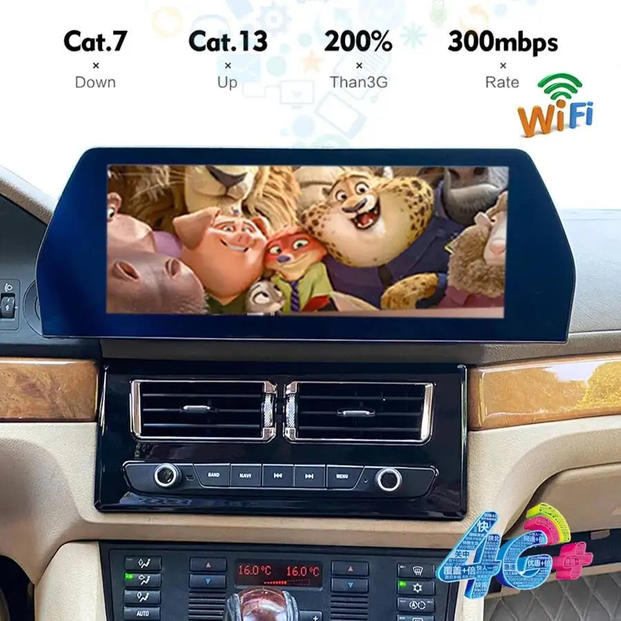 For BMW X1 E84 2009-2015 Carplay 4G Android Touch Screen Car Radio Auto Video Player GPS N