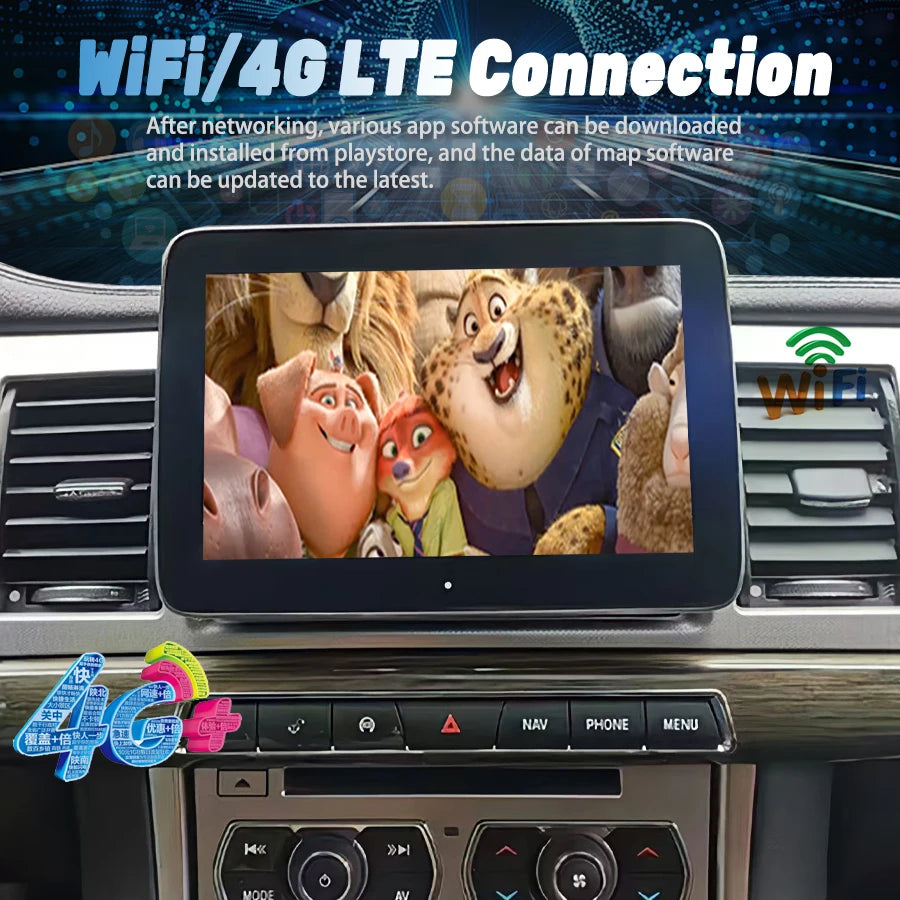 RGB - Ambient Light - for Jaguar X250 2012-2015 - App Control - Car Interior Lighting | AUTOKITSHOP