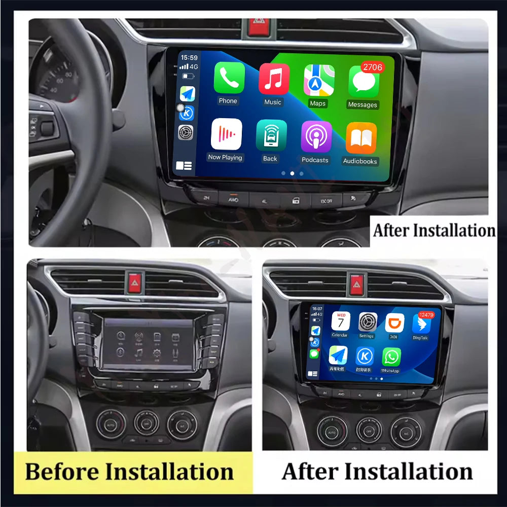 10.1 Inch For Great Wall GWM STEED Wingle 6 2014-2021 Car Radio Auto Carplay Navigation Mu