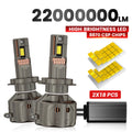 2200000LM H7 Canbus H4 LED Headlight Bulbs 10000W H11 H1 9005 HB3 9006 HB4 9012 HIR2 Turbo