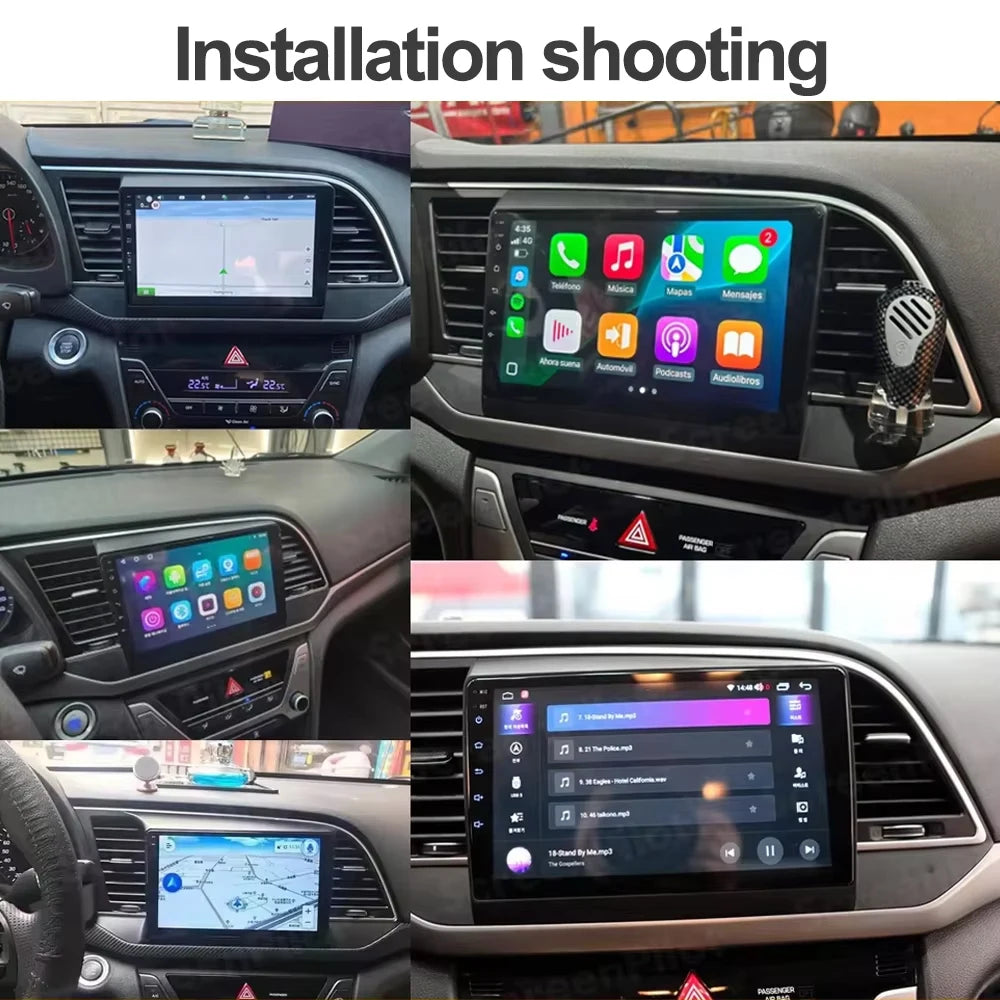 Car Radio Mulltmedia Player 9 '' For Hyundai Elantra 6 2016 2017 2018 Gps Navi Android Wir | AUTOKITSHOP