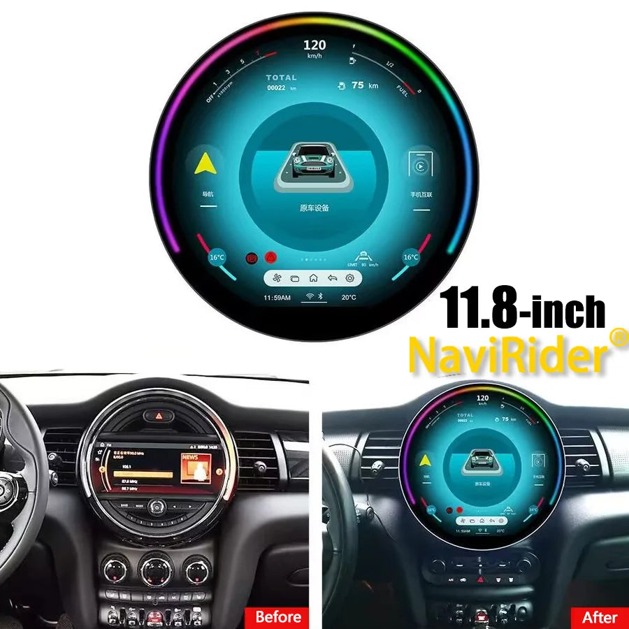 Multimedia Player Autoradio For BMW Mini One F55 Cooper F56 Clubman F54 2014-2020 Navigati | AUTOKITSHOP