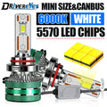 Ultra Bright 9005 9012 LED Headlight H7 H4 H11 H3 H8 H1 9006 HB3 HB4 HIR2 H9 Turbo 5570 CS