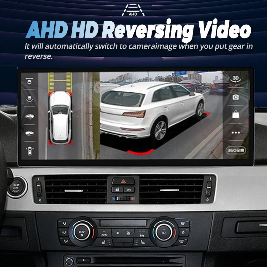 15.8inch Car Radio For BMW 3 Series 5 Series E60 E61 E90 E91 E92 E93 2004-2011 Android Mul